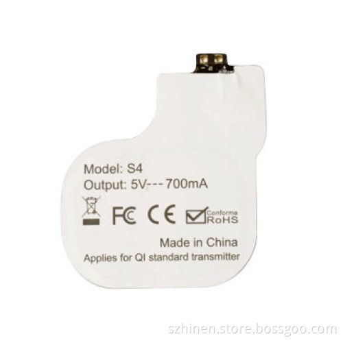 Ultra Thin QI Wireless Charging Receiver for S4